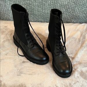 Stuart Weitzman Combat Boots